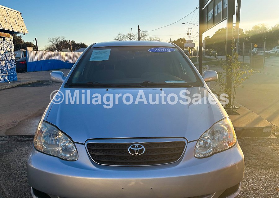 Silver Toyota Corolla