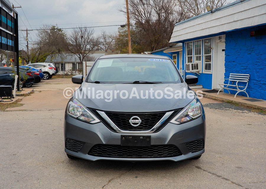 Gray Nissan Sentra
