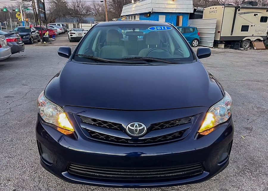 2011 Dark Blue Toyota Corolla LE