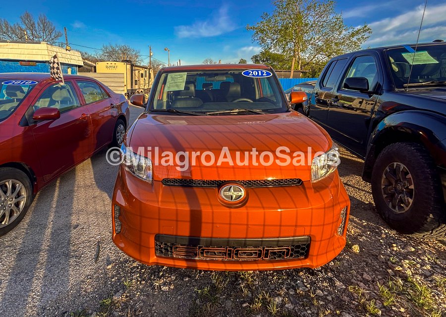 2012 Orange Scion XB