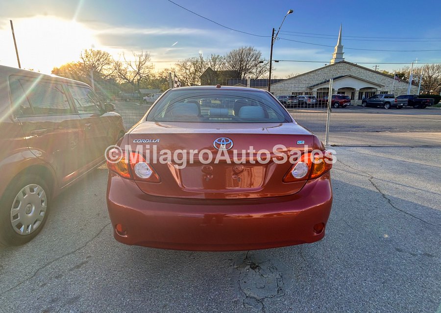 2010 Red Toyota Corolla LE