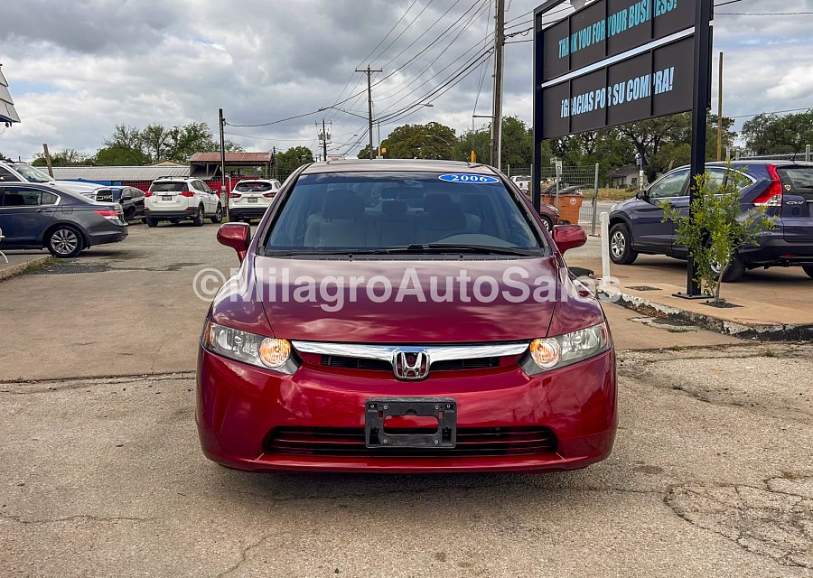 2006 Red Honda Civic